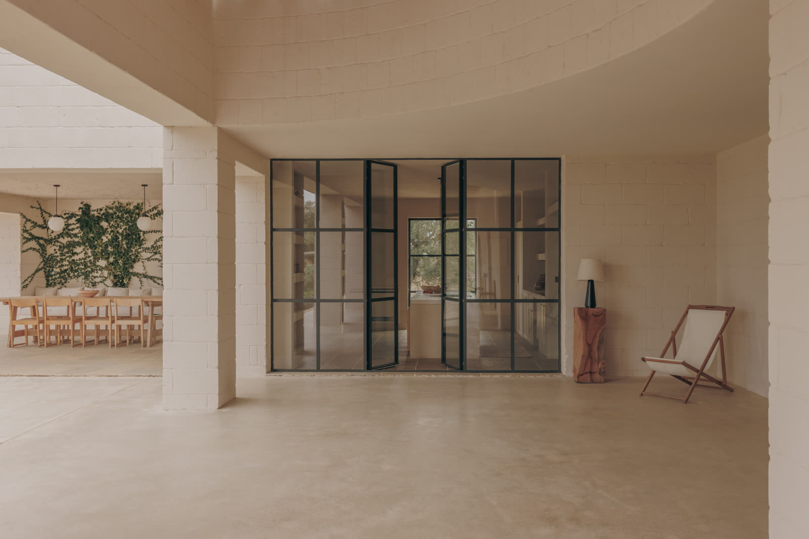 Casa Maiora retreat house detail