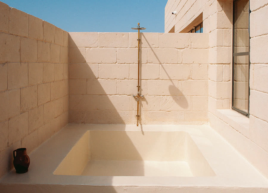 Casa Maiora retreat house detail